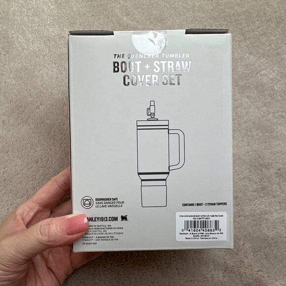 New in Box Stanley Quencher Boot and Straw Cover Set - Picture 4 of 6